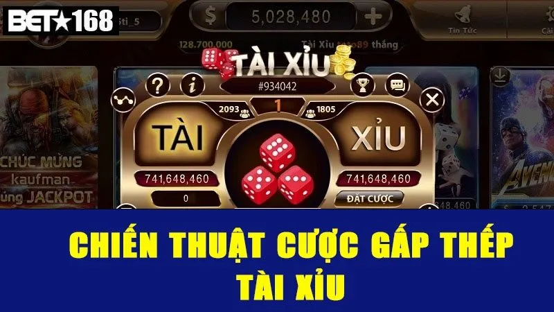 Áp dụng chiến thuật cược gấp thếp có kiểm soát