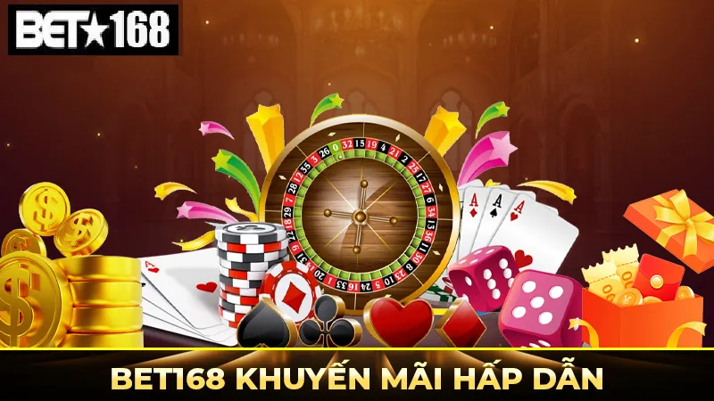 Những phần thưởng giá trị từ Bet168 dành cho người chơi Tài Xỉu